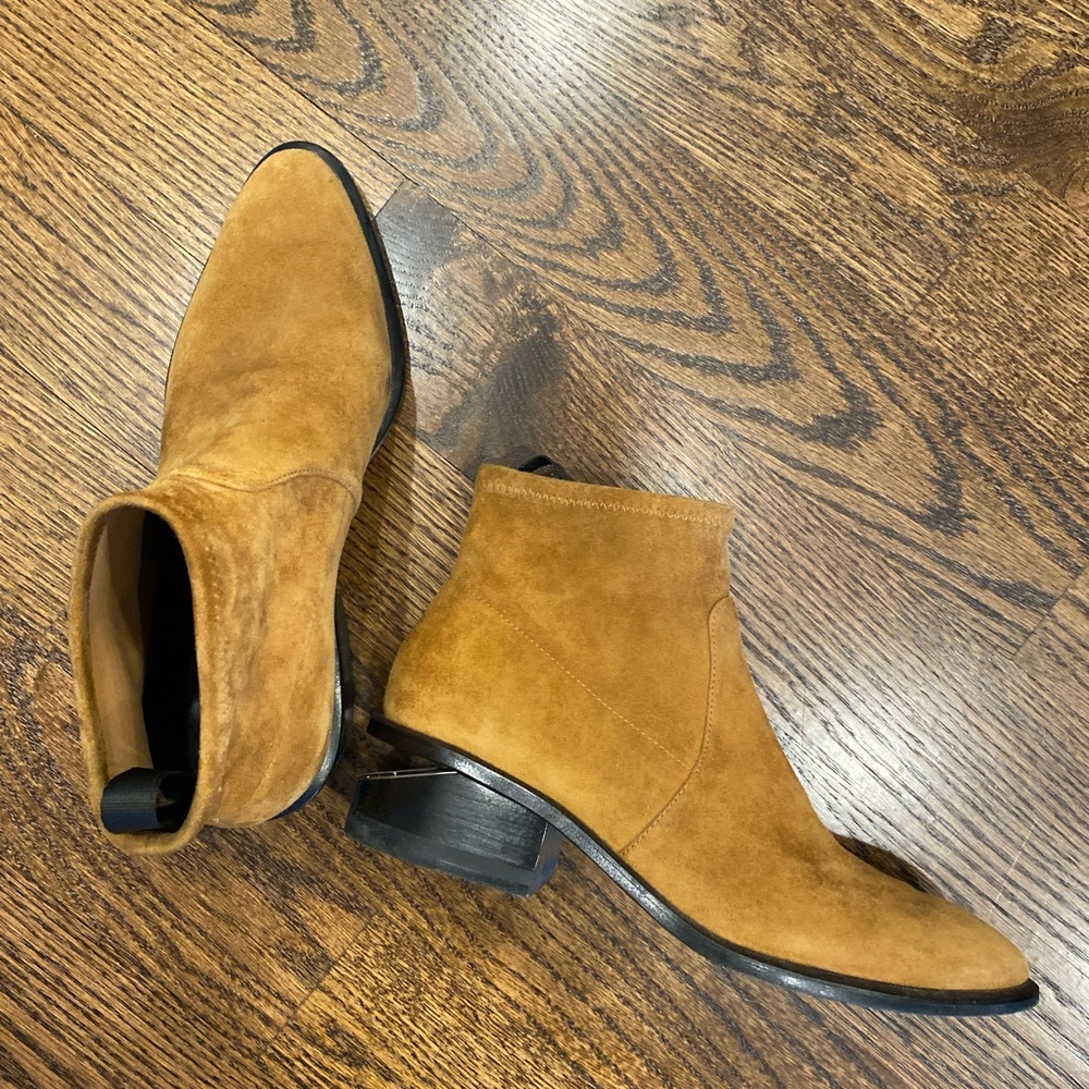 Alexander Wang suede ankle boots